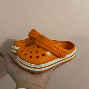 Baby Orange Crocs